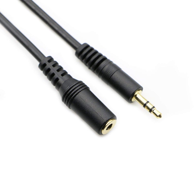 Pasow 3.5mm Stereo Male to Female Extension Audio Cable Cord (25 Feet) - Image 2